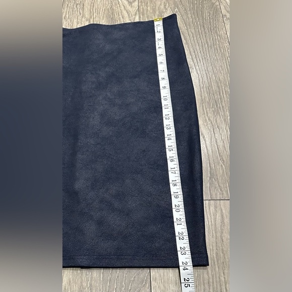 ✨ Dark Teal Moleskin Stretch Straight Skirt – Size 40 (New Without Tags) ✨ - Picture 5 of 11